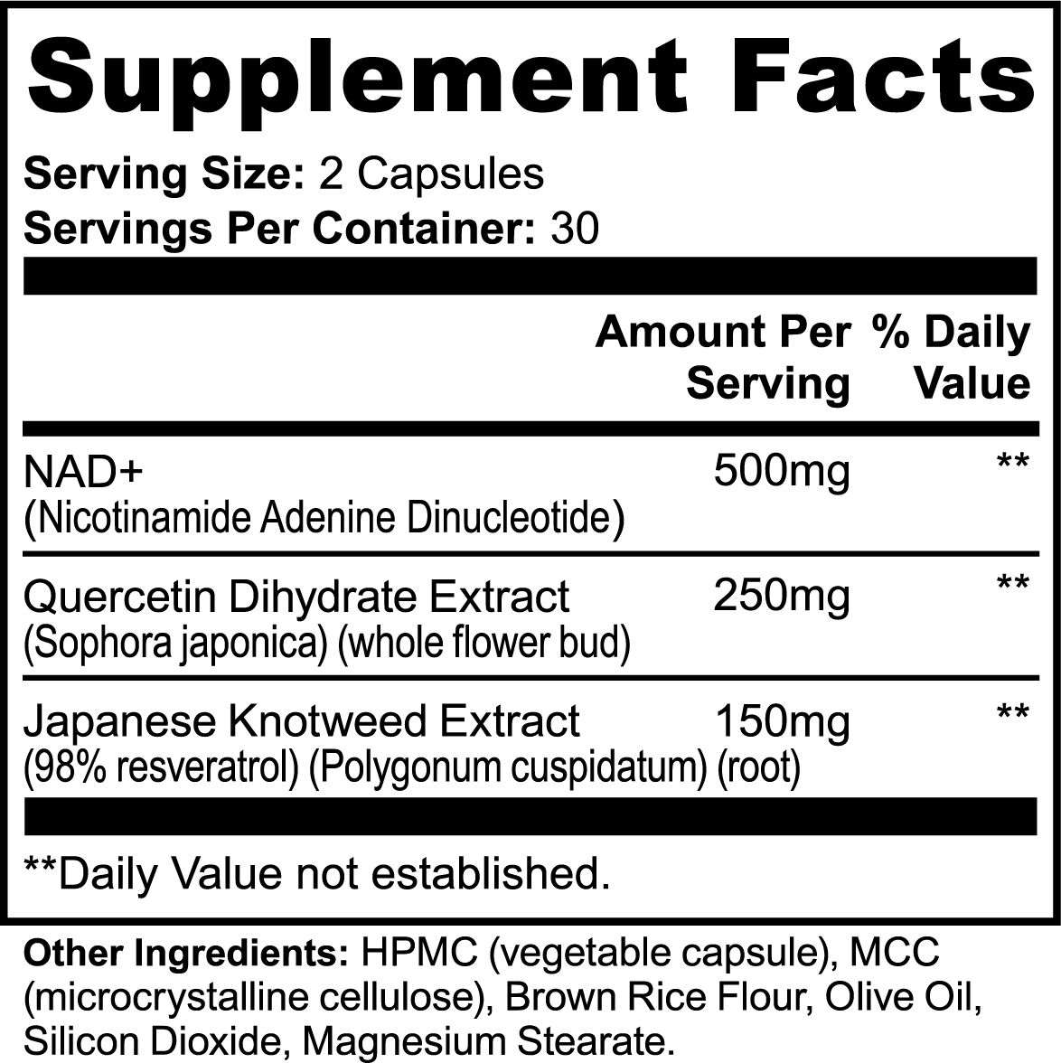 NAD+ Capsules