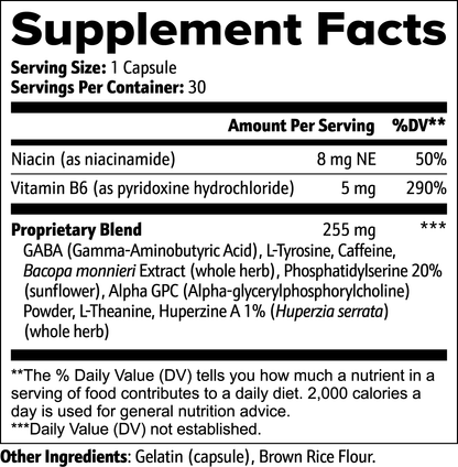 Cognitive Performance Capsules