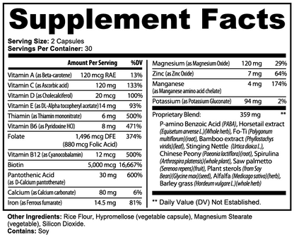 Hair, Skin & Nail Support Capsules