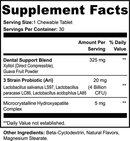 Advanced Oral Health Tablets